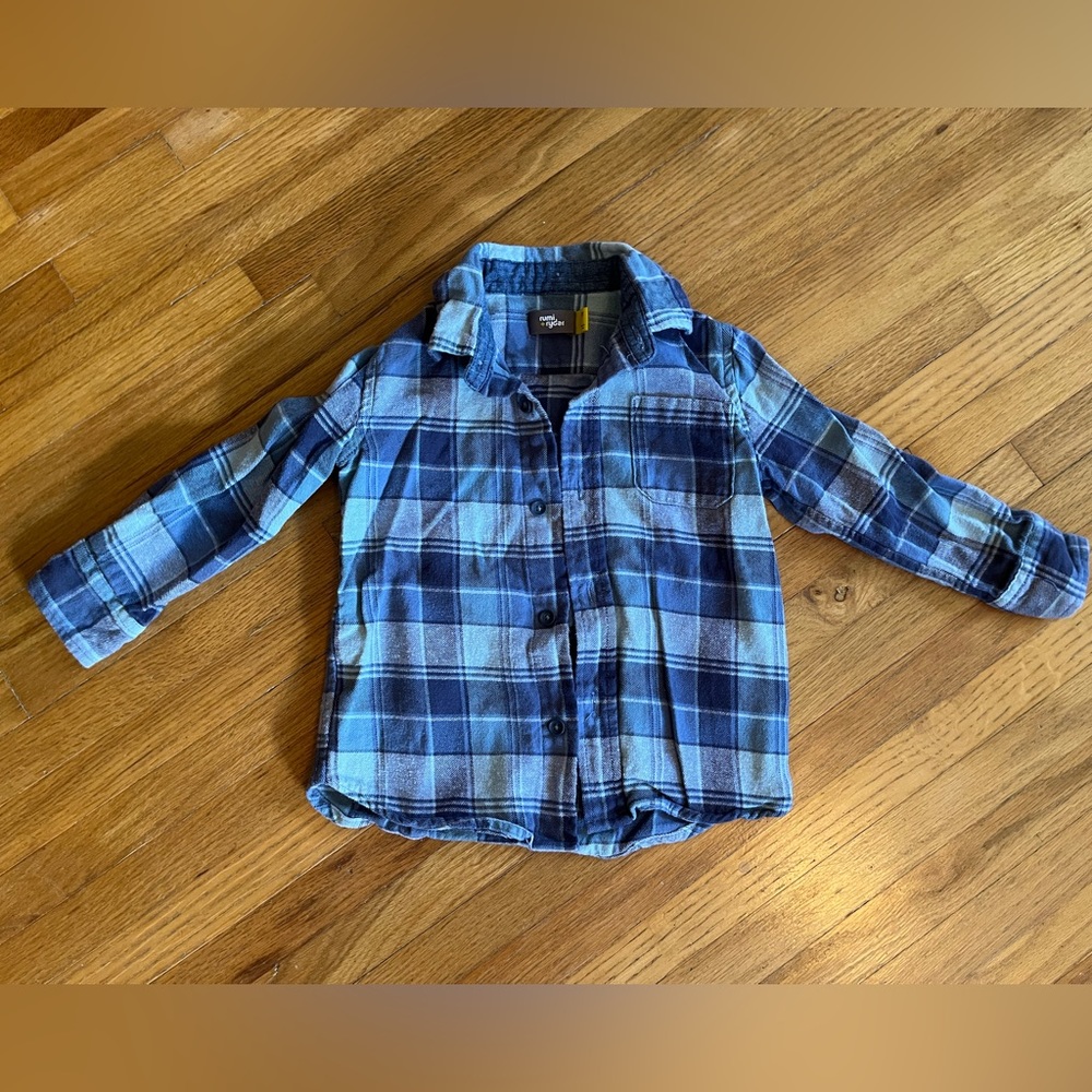 Rumi & Ryder Flannel Button Down Shirt